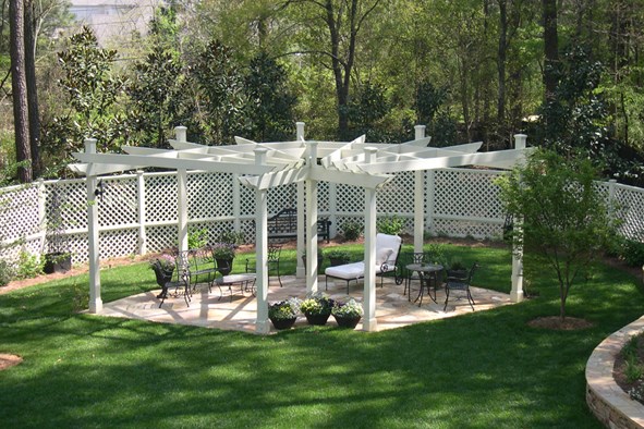 WPC PERGOLA PVC